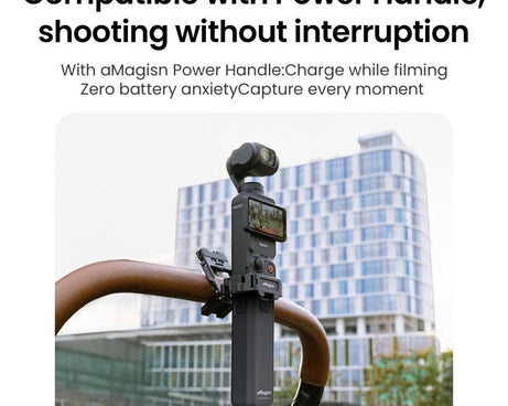 For DJI Pocket 3 aMagisn Mantis Extension Frame Magnetic Mount for Hands-Free Vlogging