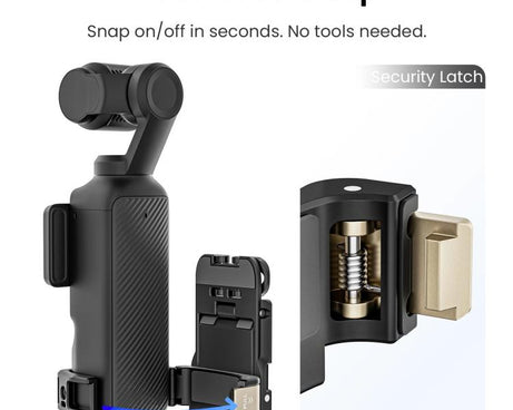 For DJI Pocket 3 aMagisn Mantis Extension Frame Magnetic Mount for Hands-Free Vlogging