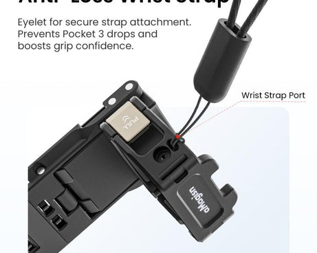For DJI Pocket 3 aMagisn Mantis Extension Frame Magnetic Mount for Hands-Free Vlogging