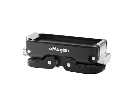 aMagisn Magnetic Quick Release Adapter for GoPro HERO13/12/11/10/9/8/11 Mini/MAX, 2-in-1 Kit, Separate Top Mount Plate, Separate Base Unit