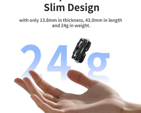 aMagisn Magnetic Quick Release Adapter for GoPro HERO13/12/11/10/9/8/11 Mini/MAX, 2-in-1 Kit, Separate Top Mount Plate, Separate Base Unit