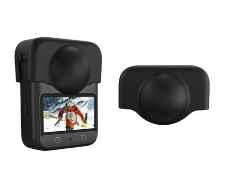 For DJI Osmo 360 Camera Silicone Lens Cap Dustproof & Anti-Scratch Lens Cover Protector