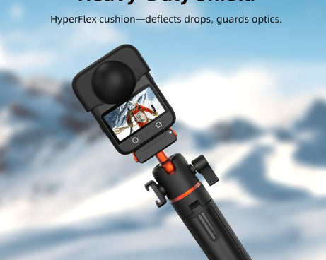 For DJI Osmo 360 Camera Silicone Lens Cap Dustproof & Anti-Scratch Lens Cover Protector