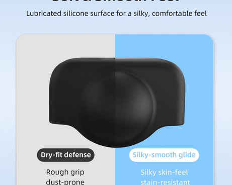 For DJI Osmo 360 Camera Silicone Lens Cap Dustproof & Anti-Scratch Lens Cover Protector