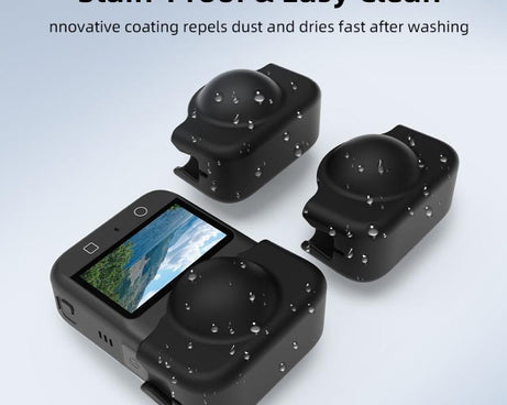 For DJI Osmo 360 Camera Silicone Lens Cap Dustproof & Anti-Scratch Lens Cover Protector