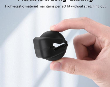For DJI Osmo 360 Camera Silicone Lens Cap Dustproof & Anti-Scratch Lens Cover Protector