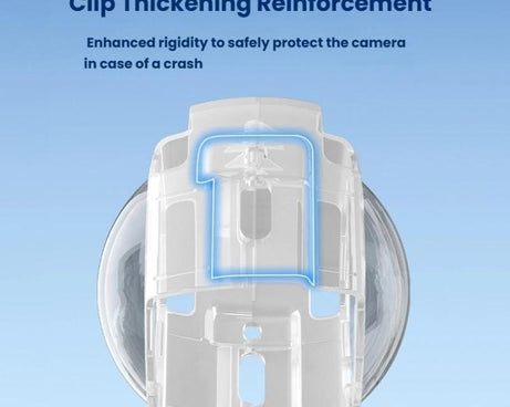 For Insta360 X5 Camera Anti-Fog Snap-On Protective Lens Cover Lens Guards