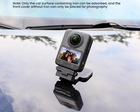 For DJI Osmo 360 Camera Magnetic Quick-Release Base Portable Desktop Stand