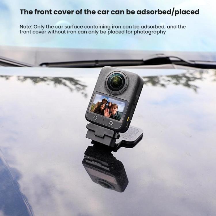 For DJI Osmo 360 Camera Magnetic Quick-Release Base Portable Desktop Stand