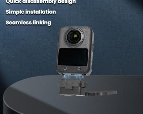 For DJI Osmo 360 Camera Magnetic Quick-Release Base Portable Desktop Stand