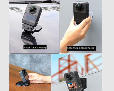 For DJI Osmo 360 Camera Magnetic Quick-Release Base Portable Desktop Stand