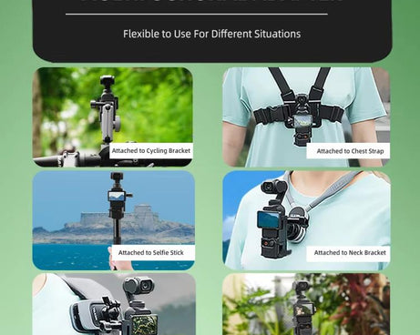 For DJI Osmo Pocket 3 Flymile Multi-Purpose Adapter Frame Expandable Mount