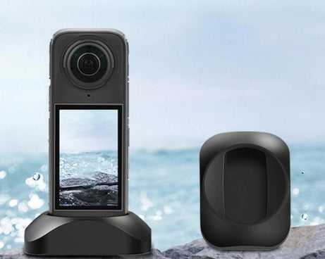 For Insta360 X5/X4 Silicone Desktop Mount Non-Slip Stabilizer Base for Vlogging, Live Streaming
