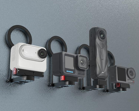 Multifunctional Magnetic Quick Release Base Bracket Expansion, For Insta360 Go 3 / 3S, For Go Pro HERO13 Black, For DJI Action 5 Pro / 4 / 3 / 2, For 1/4 Screw Hole