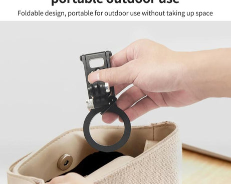 Magnetic Bracket Base Bracket Expansion, One Click Clamping For 3 Card, 1/4 Snail Ball Head, For 2 Card Action Camera