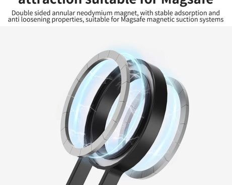 Magnetic Bracket Base Bracket Expansion, One Click Clamping For 3 Card, 1/4 Snail Ball Head, For 2 Card Action Camera