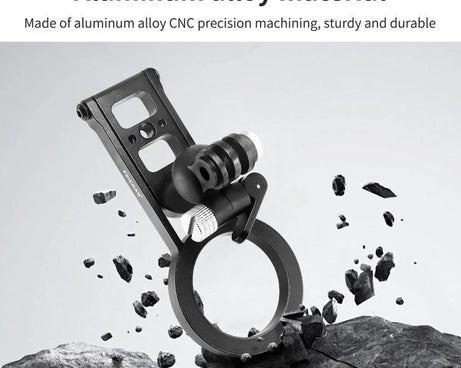 Magnetic Bracket Base Bracket Expansion, One Click Clamping For 3 Card, 1/4 Snail Ball Head, For 2 Card Action Camera