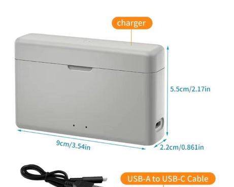 For Insta360 Ace Pro 2/Ace Pro/Ace YX Dual-Slot Fast Charger Battery Charging Station, YX