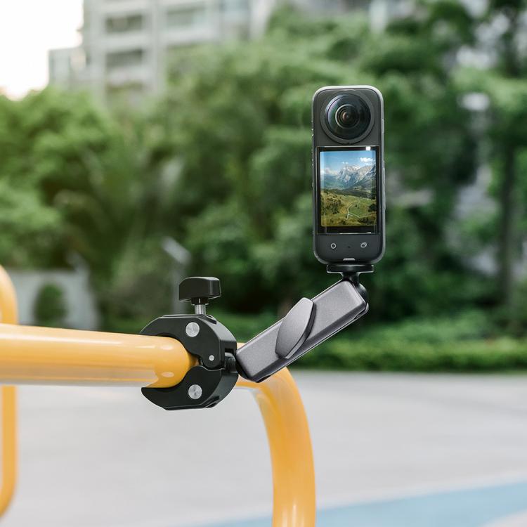 For GoPro / DJI / Insta 360 Action Cameras Cycling Bracket Bike Motorcycle Handlebar Mount, Standard 5 In 1, With 15cm Extension Rod