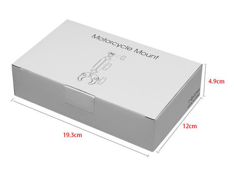 For GoPro / DJI / Insta 360 Action Cameras Cycling Bracket Bike Motorcycle Handlebar Mount, Standard 5 In 1, With 15cm Extension Rod