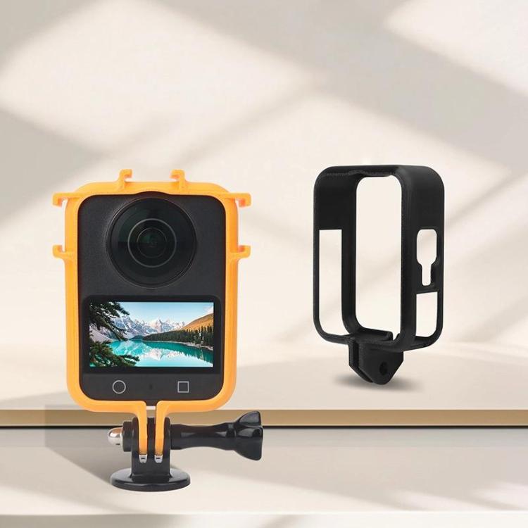 For DJI Osmo 360 Camera CQT Expansion Frame Anti-Scratch & Shockproof Protector, Ordinary Black, Ordinary Orange, Cold Shoe Black, Cold Shoe Orange