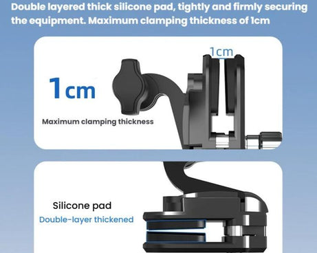 Sports Camera Motorcycle Windshield Mounting Clamp