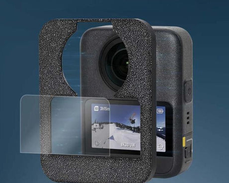 For DJI Osmo 360 Camera Screen Protector Installation Kit Alignment Tool + Tempered Glass Film Set