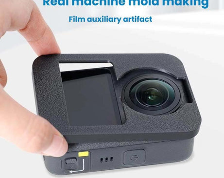 For DJI Osmo 360 Camera Screen Protector Installation Kit Alignment Tool + Tempered Glass Film Set