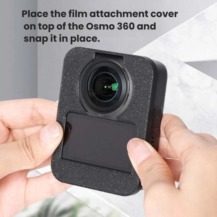 For DJI Osmo 360 Camera Screen Protector Installation Kit Alignment Tool + Tempered Glass Film Set