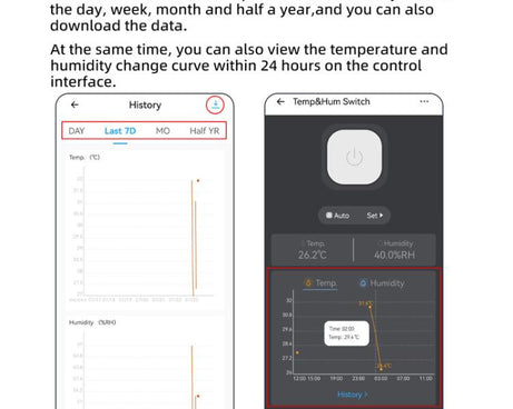 DIY-WT-09 20A Temperature Switch Smart Thermostat, Compatible With Google / Alexa / Yandex Alice / IFTTT