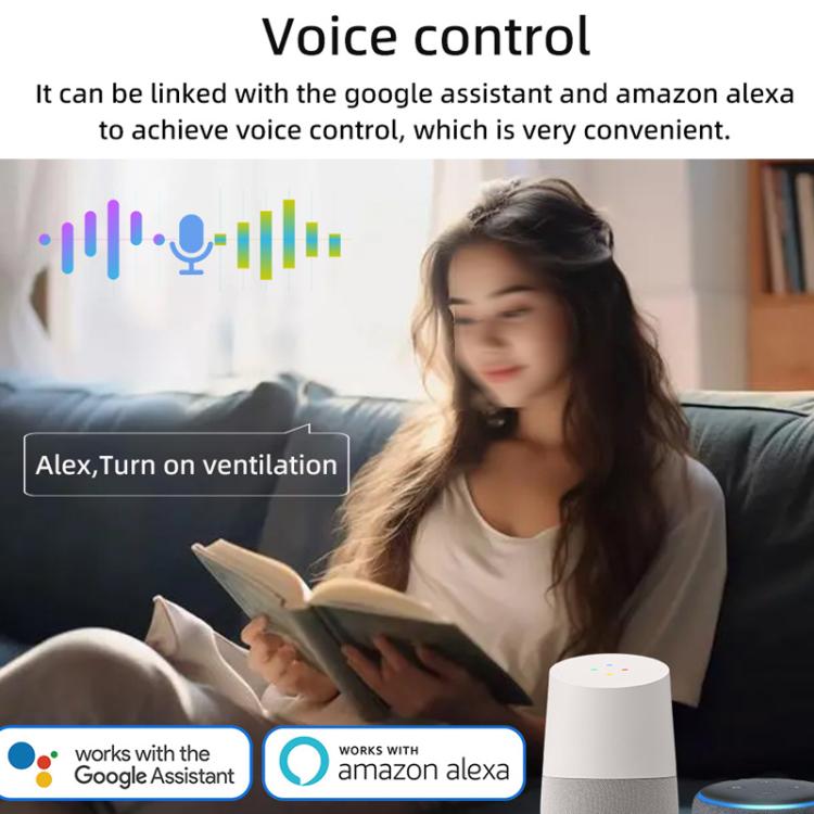 Graffiti WIFI Temperature Dry Contact Switch Module APP Remote Control Switch, Supports Google / Alexa Voice