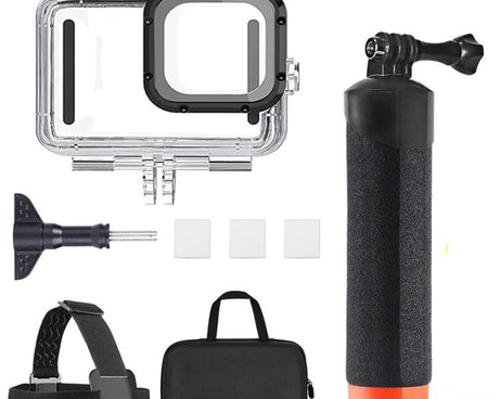 Waterproof Case Dive Accessory Kit For GoPro HERO13 Black /12 Black /11 Black /10 Black