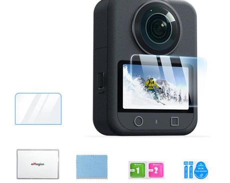 For DJI Osmo 360 Camera AMagisn HD Tempered Glass Screen Protector