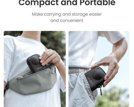 For DJI Osmo 360 Camera aMagisn Hard Shell Case Open-Access Charging Design