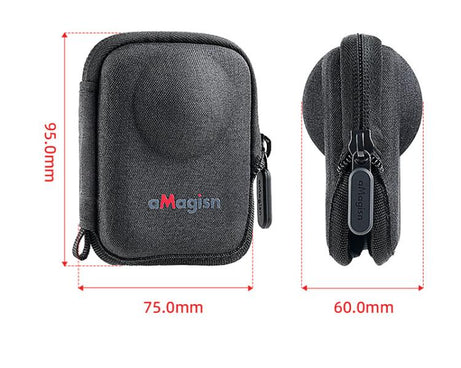 For DJI Osmo 360 Camera aMagisn Hard Shell Case Open-Access Charging Design