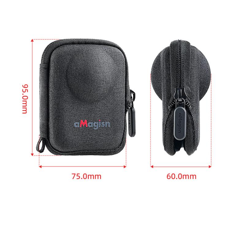 For DJI Osmo 360 Camera aMagisn Hard Shell Case Open-Access Charging Design