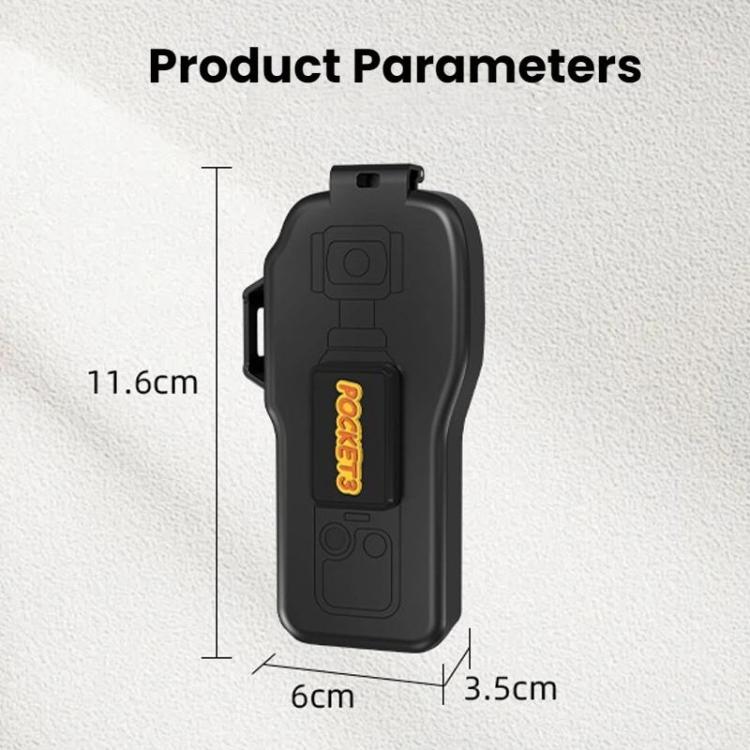 For DJI OSMO POCKET 3 BRDRC Body Screen Lens Protective Cover