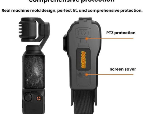 For DJI OSMO POCKET 3 BRDRC Body Screen Lens Protective Cover