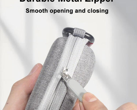 For Insta360 GO Ultra Carrying Case Shockproof EVA Portable Travel Storage Bag With Carabiner Clip