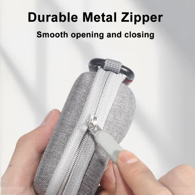 For Insta360 GO Ultra Carrying Case Shockproof EVA Portable Travel Storage Bag With Carabiner Clip