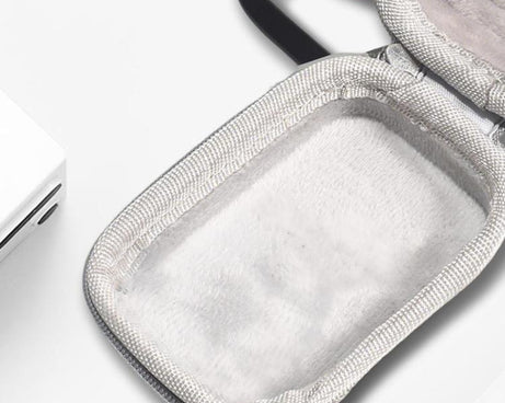 For Insta360 GO Ultra Carrying Case Shockproof EVA Portable Travel Storage Bag With Carabiner Clip