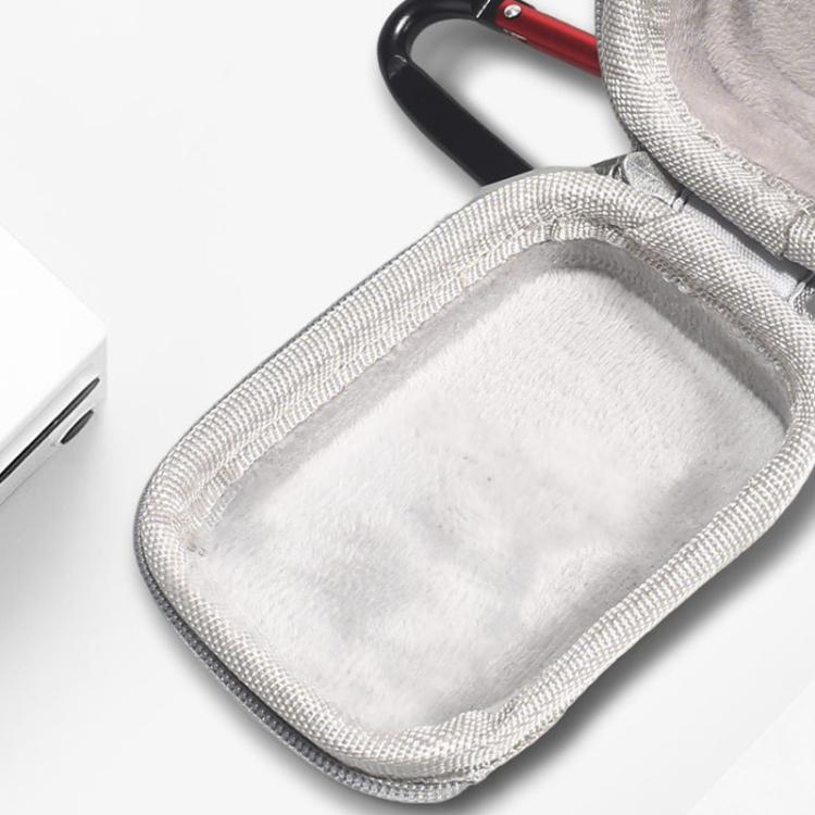 For Insta360 GO Ultra Carrying Case Shockproof EVA Portable Travel Storage Bag With Carabiner Clip