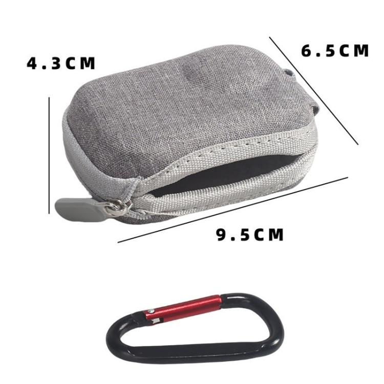 For Insta360 GO Ultra Carrying Case Shockproof EVA Portable Travel Storage Bag With Carabiner Clip