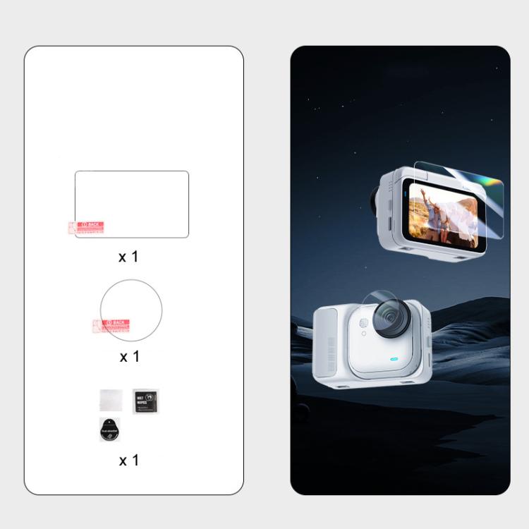 Screen Protector & Lens Film Kit Tempered Glass + Hydrogel HD Protection