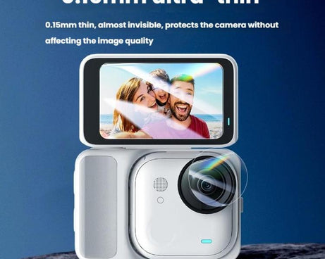 Screen Protector & Lens Film Kit Tempered Glass + Hydrogel HD Protection, For Insta360 GO Ultra  1 Set, For Insta360 GO Ultra  2 Sets