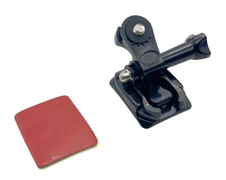 3sets 1/4 Screw Adapter Quick-Release Base Motorcycle Helmet Accessory Base