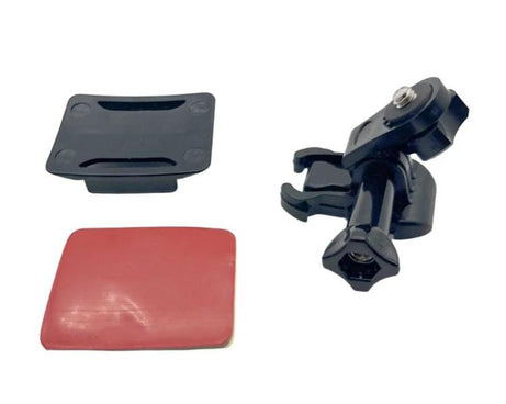 3sets 1/4 Screw Adapter Quick-Release Base Motorcycle Helmet Accessory Base