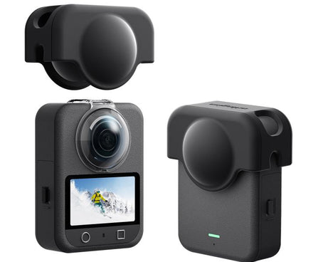 For DJI Osmo 360 aMagisn Silicone Lens Cap Anti-scratch Lens Protective Case