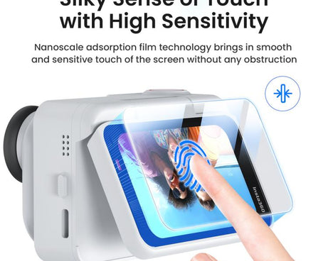 For Insta360 GO Ultra aMagisn Tempered Glass Screen Protector Camera Lens Film, 1 Set, 2 Sets