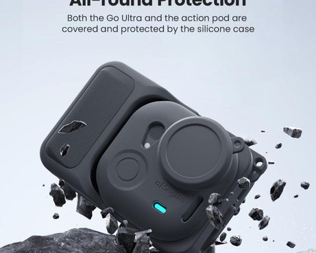 For Insta360 Go Ultra aMagisn Silicone Protective Case Kit All-round Protection Shell